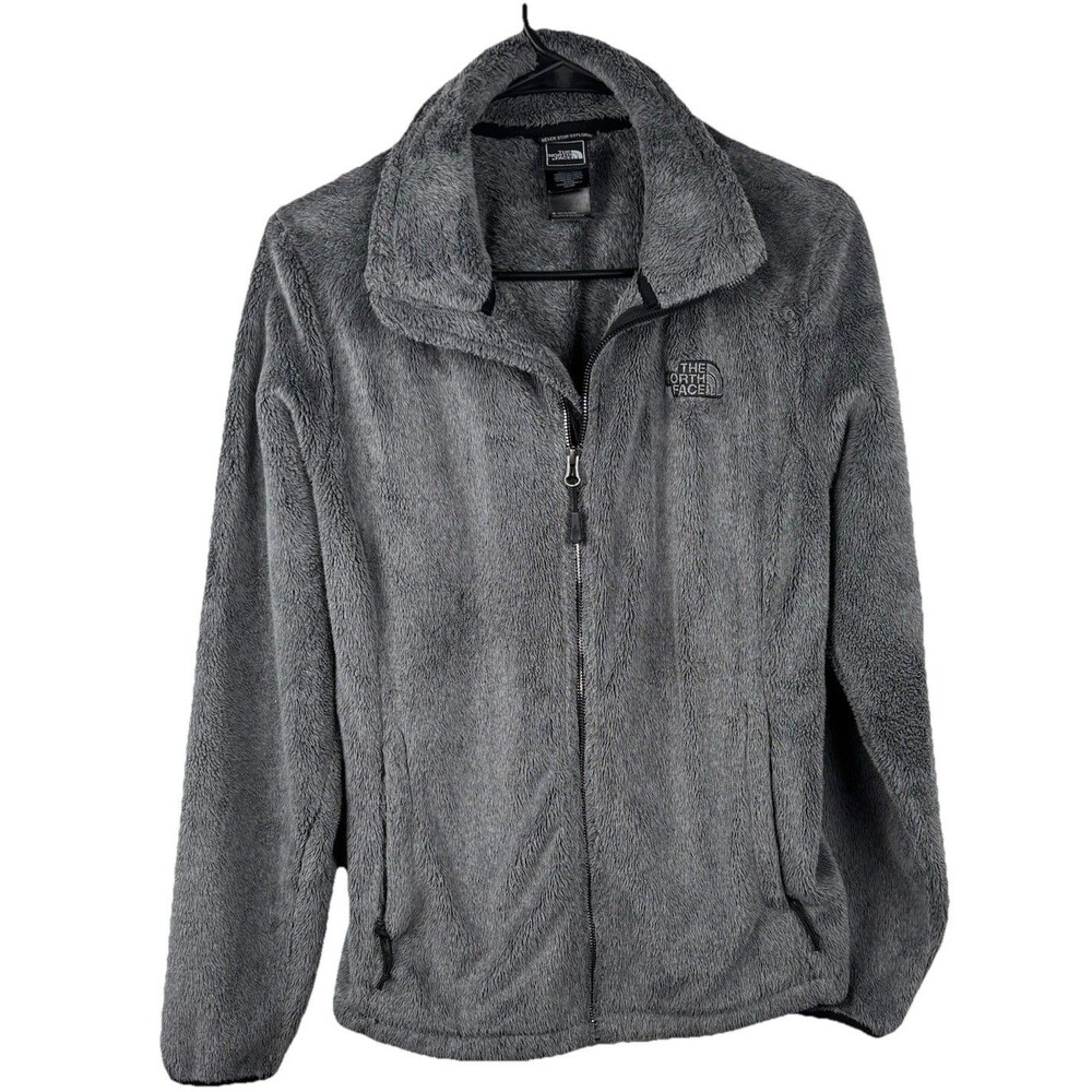 The North Face Sherpa Fluffy Osito Full Zip Jacket Gray M women